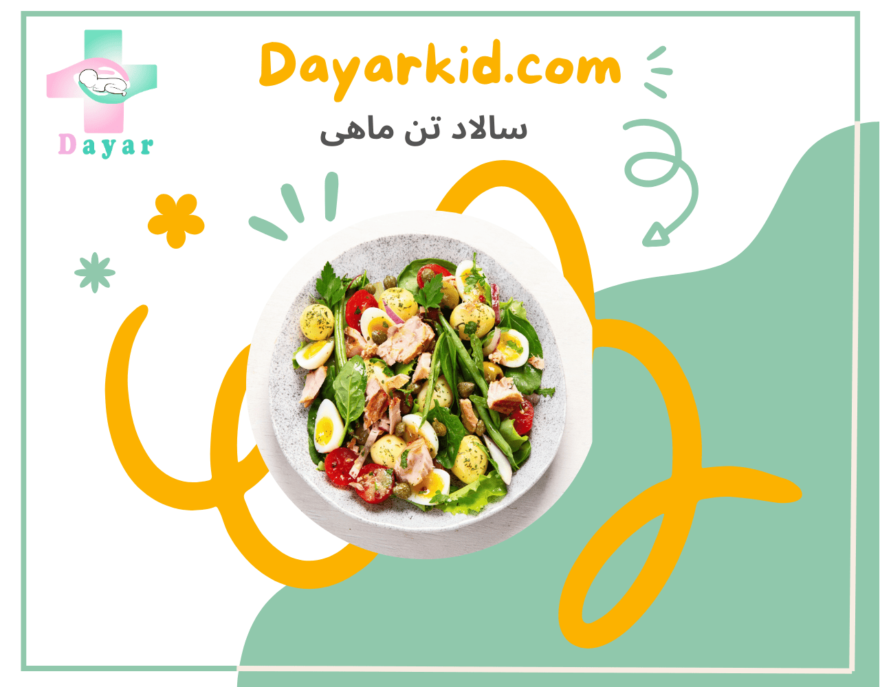 سالاد تن ماهی شاخص