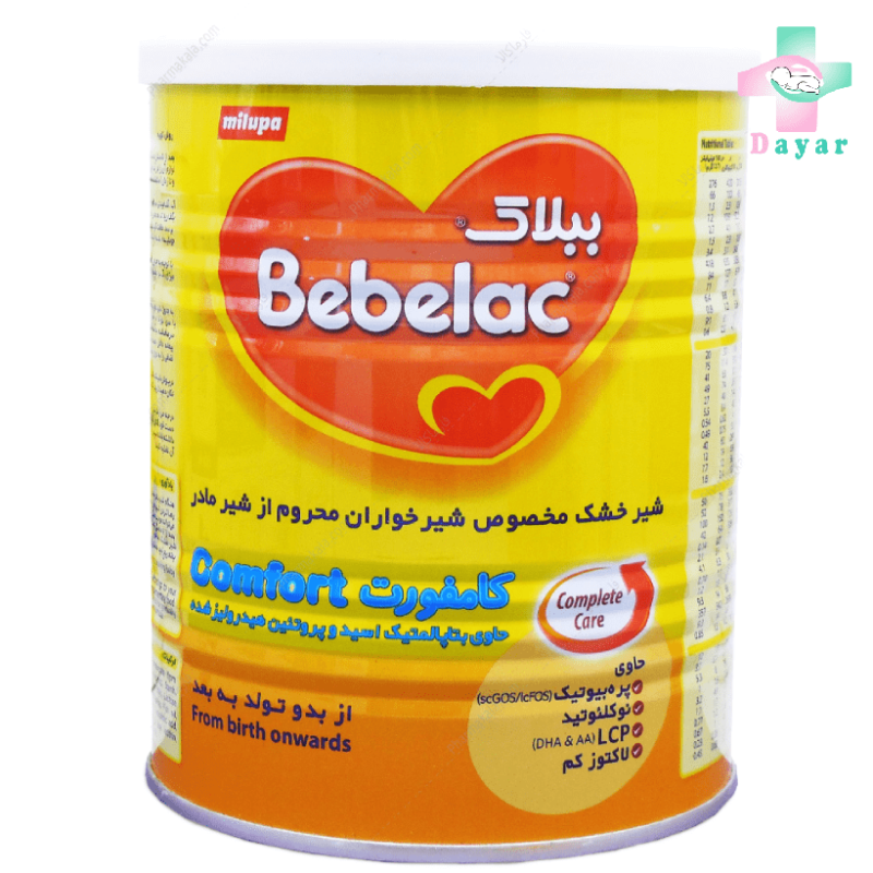 شیر خشک ببلاک کامفورت مناسب بدو تولد به بعد