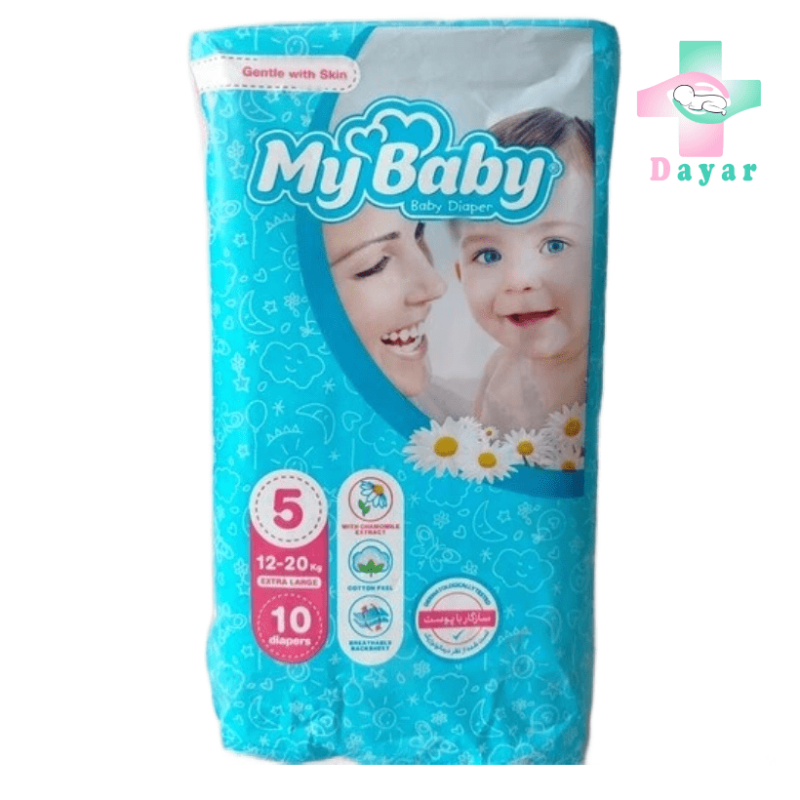 پوشک بچه مای بیبی سایز 5