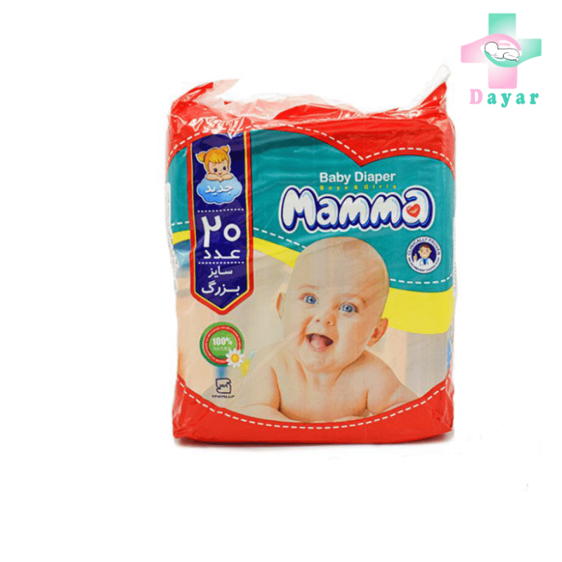 پوشک معمولی ماما 20 عددی بزرگ